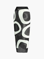 Two Tone Asymmetrical Beach Set