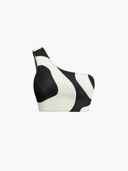 Two Tone Asymmetrical Beach Set
