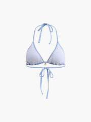 Printed Halter Bikini Set