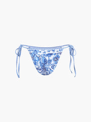 Printed Halter Bikini Set